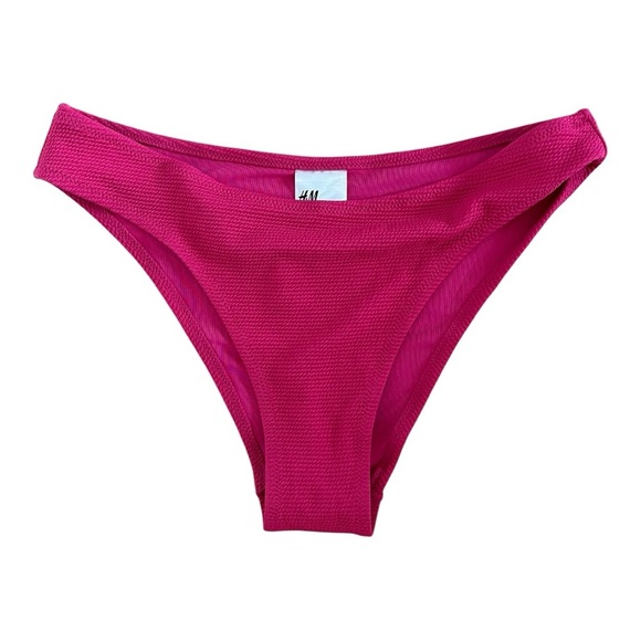 NWT H&M Fuchsia Bikini Bottom size 12 - Picture 1 of 5